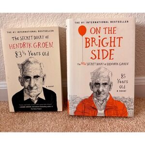 Book Set Hendrik Groen Secret Diary 83 1/4 Years Old & On the Bright Side